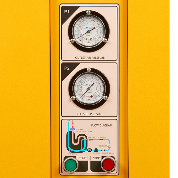 Осушитель сжатого воздуха рефрижераторного типа ET RD 690 Осушитель сжатого воздуха рефрижераторного типа ET RD 690
